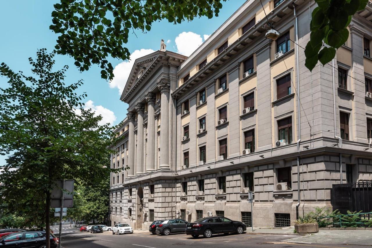 Studio Apartment Financial Park Belgrado Exterior foto